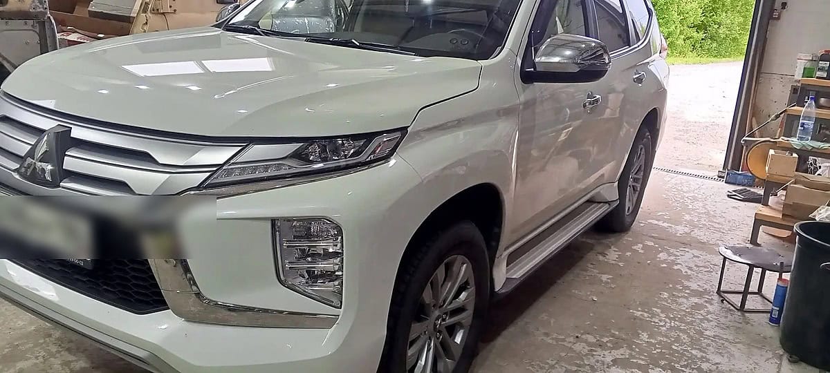 Лопнувшая стоковая пружина задней подвески Pajero Sport 3 — Custom's Tuning, Тюмень