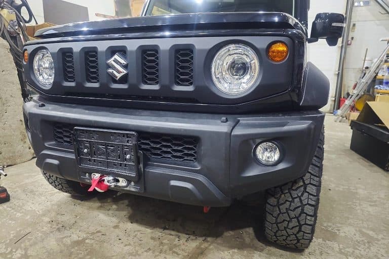 Установка лебёдки 4Revo в штатный бампер Jimny
