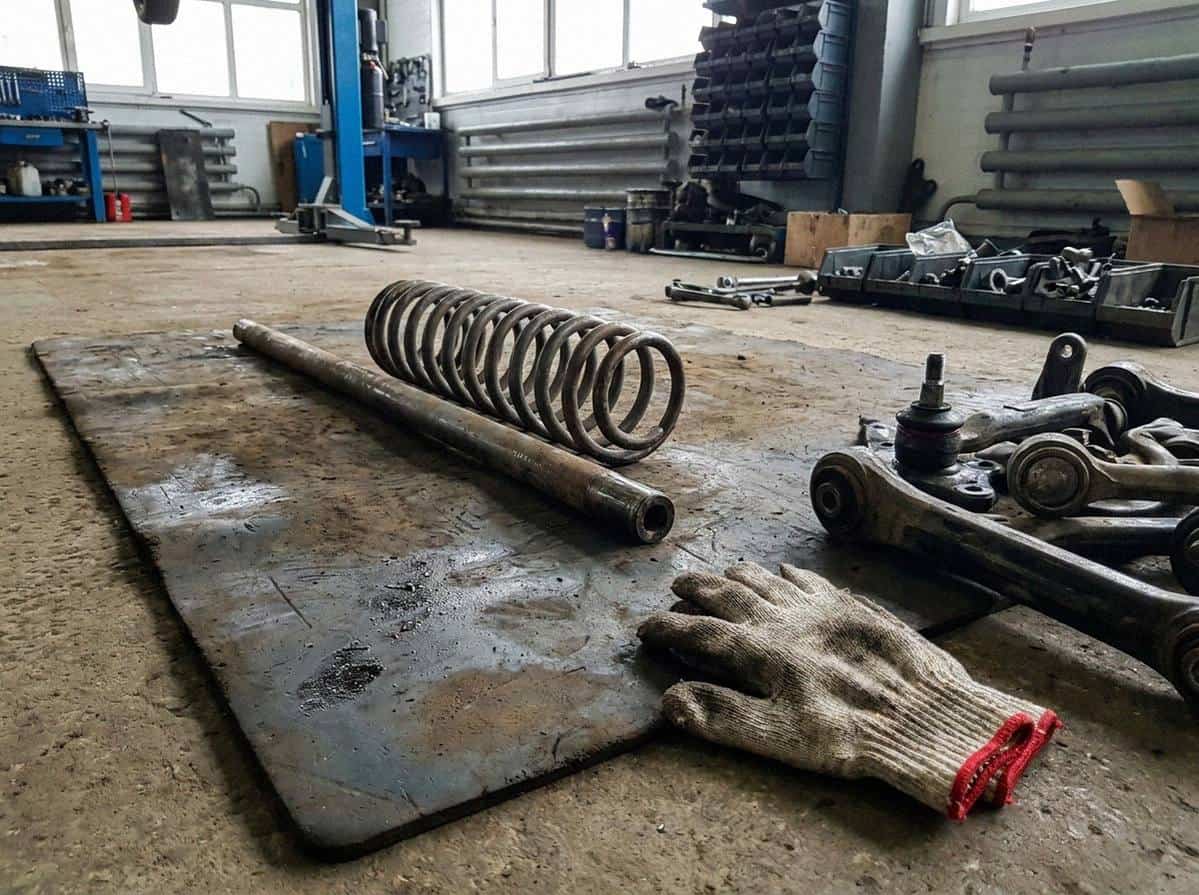 Сравнение торсиона и винтовой пружины на верстаке мастерской — Custom's Tuning, Тюмень