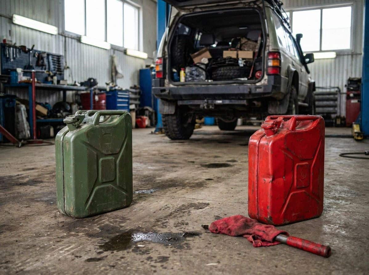 Отдельные ёмкости для воды и ГСМ у внедорожника — Custom's Tuning, Тюмень