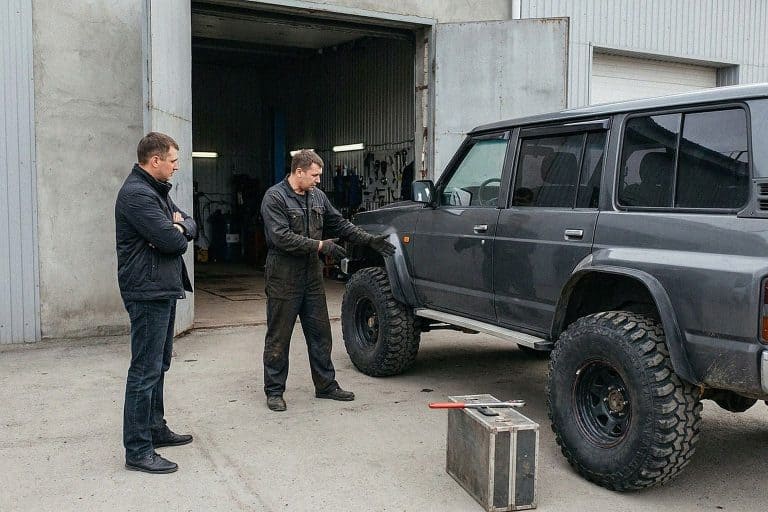 Блокировка переднего дифференциала или заднего моста