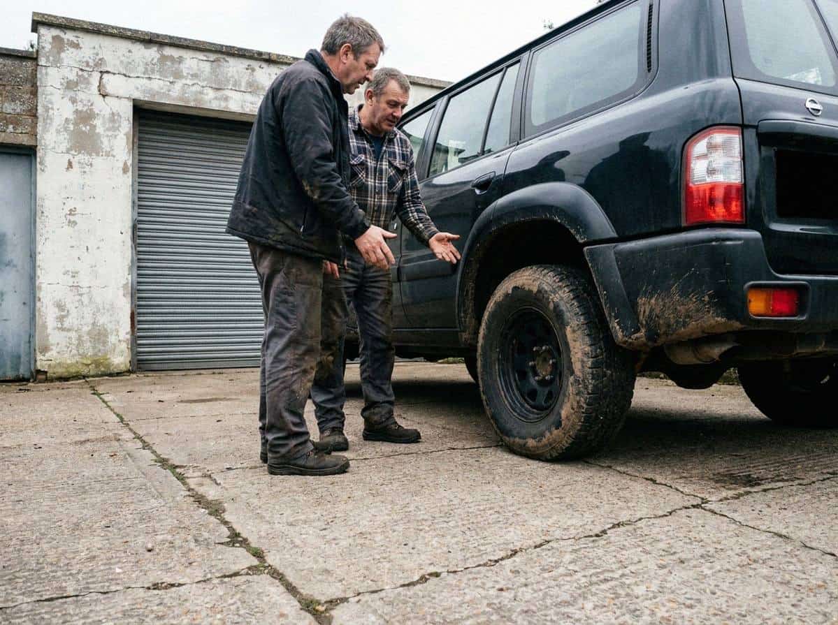Осмотр внедорожника перед установкой блокировки у мастерской — Custom's Tuning, Тюмень