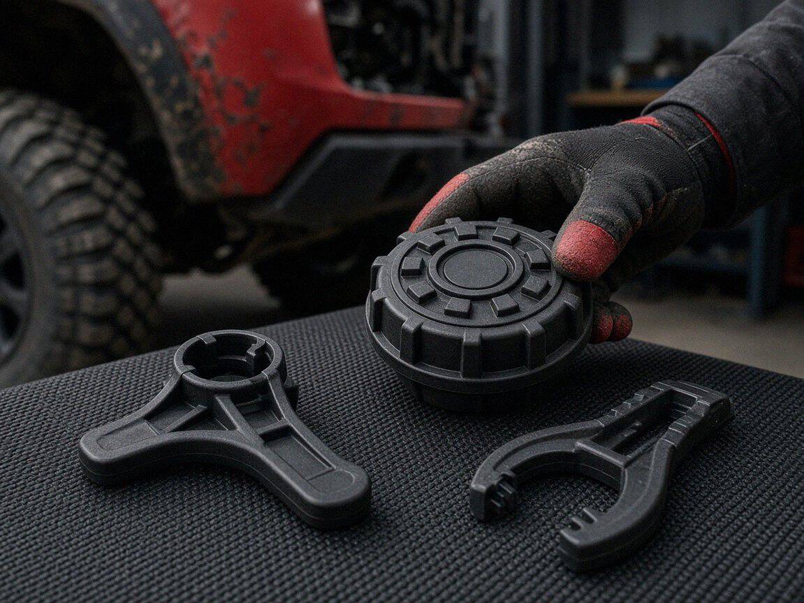 Два ключа для крышки канистры и сравнение профилей посадки — Custom's Tuning, Тюмень