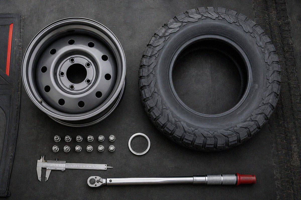 Чек-лист компонентов колеса и крепежа перед монтажом — Custom's Tuning, Тюмень