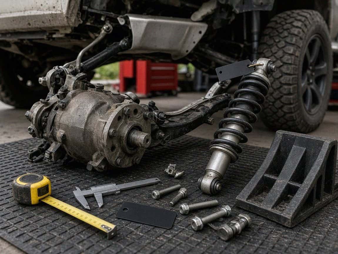 Чек-лист деталей и крепежа перед монтажом лифта Chevrolet Niva — Custom's Tuning, Тюмень