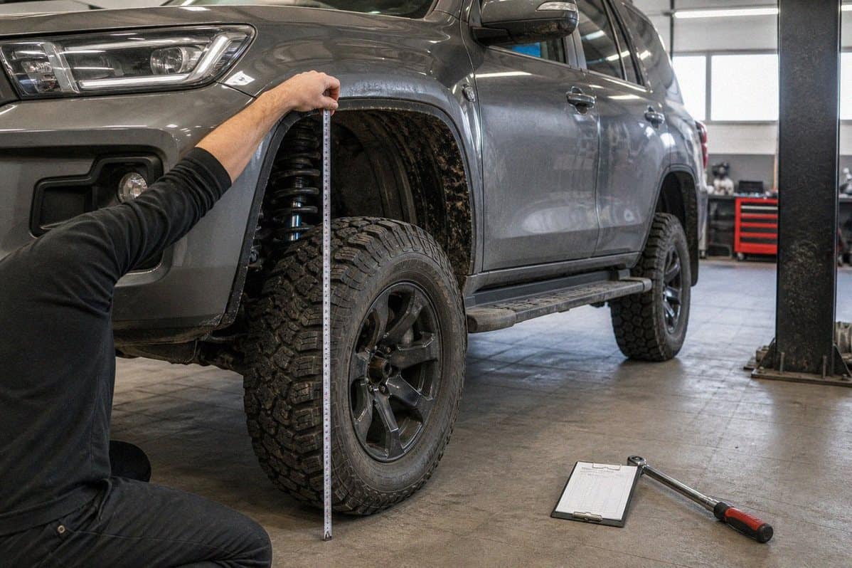 Замер запаса хода подвески на отбой и чек-лист перед выездом из бокса — Custom's Tuning, Тюмень