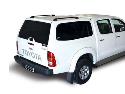 Кунг для Toyota Hilux REVO (2015+) V2 раздвижные боковые стекла