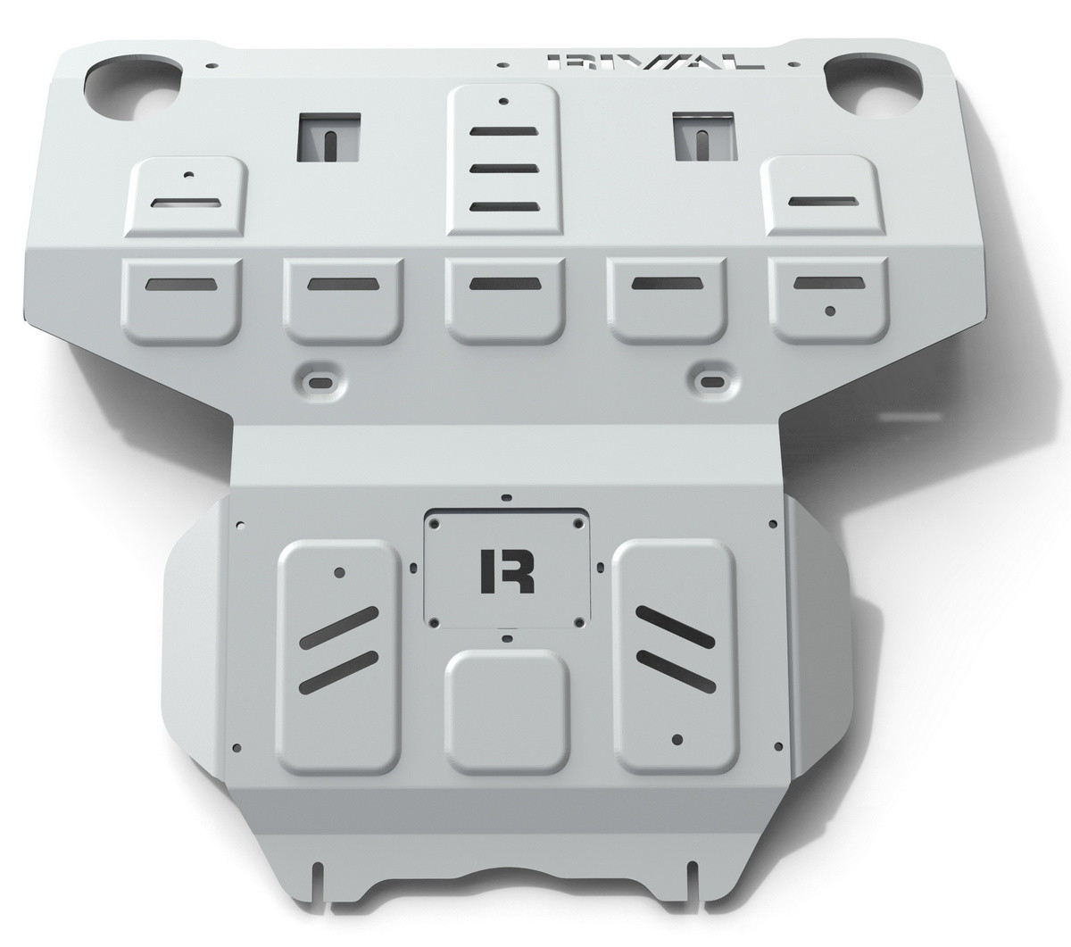 Защита радиатора и картера RIVAL AL 6MM TOYOTA HILUX 4WD (2015-) (RADIATOR/ENGINE) / FORTUNER (2015)