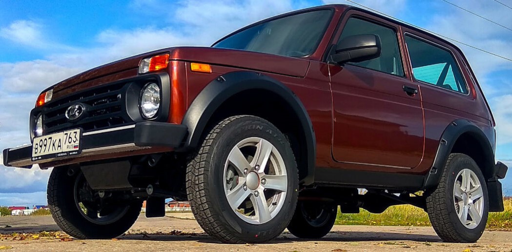 Расширители арок LADA NIVA 4×4 3D (стандарт) TORBIK | Custom's Tuning
