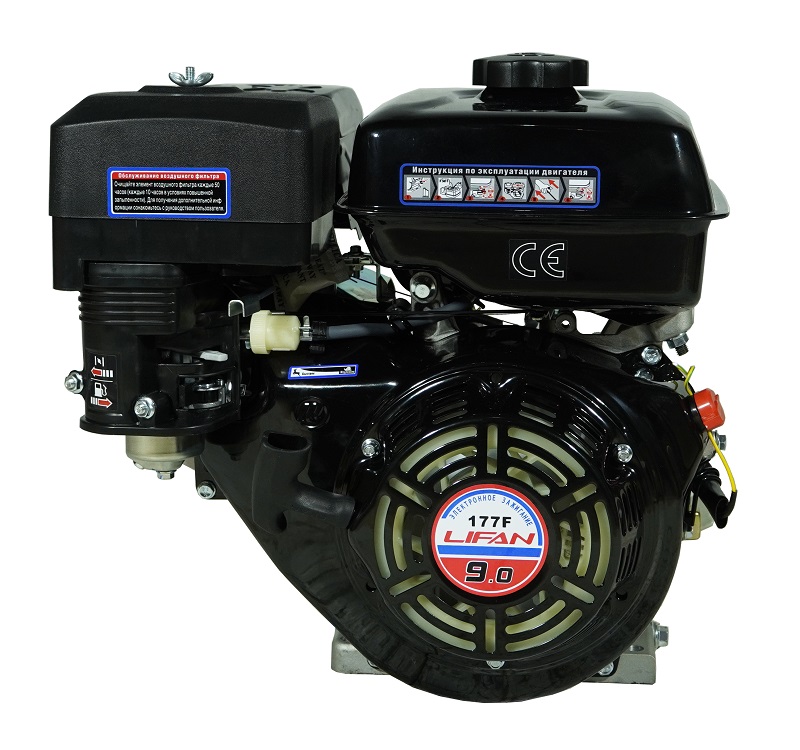 Двигатель Lifan 177F D25 (крышка картера F-R)