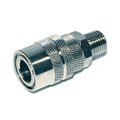 Наконечник Quick Connect Coupler 1/4" M (папа) | Custom's Tuning