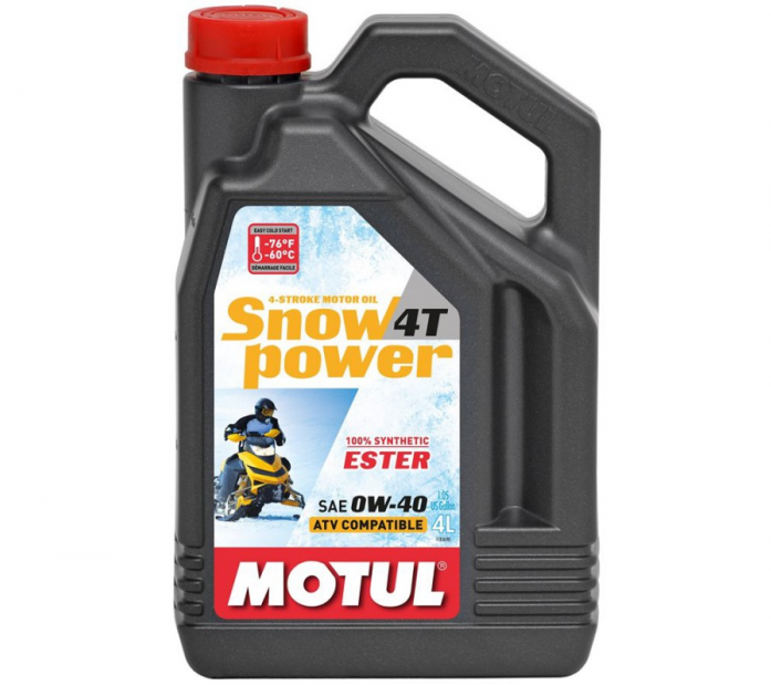 Масло моторное 0w40 син. 4T Snowpower 4л | Custom's Tuning