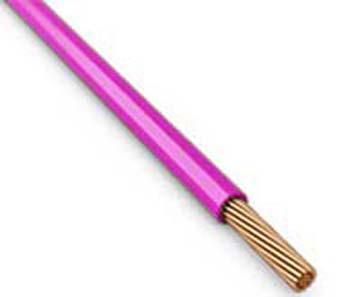 Провод электрический 1 мм² Розовый