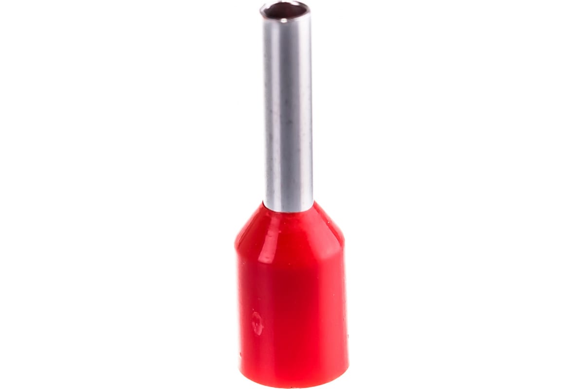 Изолированные наконечники для клеммной колодки Red, E1508