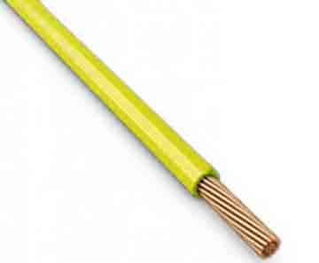 Провод электрический 0,5 мм² желтый