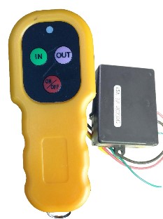 Пульт дистанционного управления для лебедки 12V, желтый