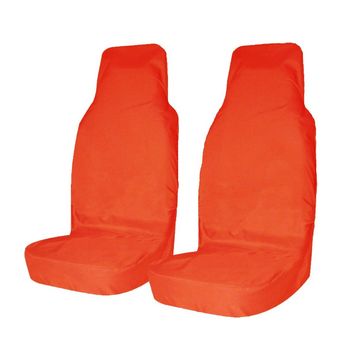 Комплект грязезащитных чехлов на передние сиденья (оранжевый)