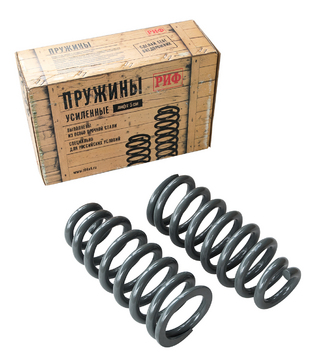 Пружины РИФ задние Mitsubishi Pajero I, II, Pajero Sport II, III 200-300 кг лифт 40 мм