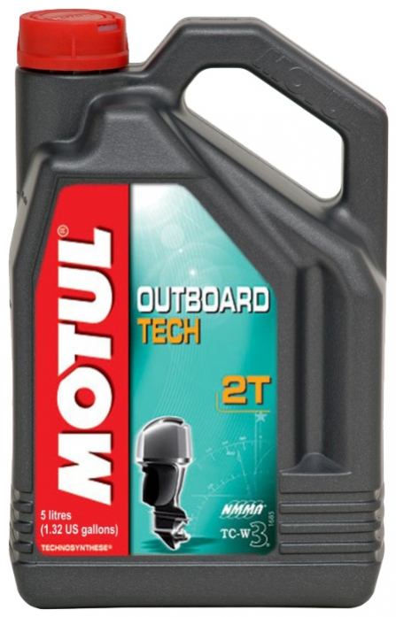 Масло моторное 2Т Outboard TECH 5л | Custom's Tuning