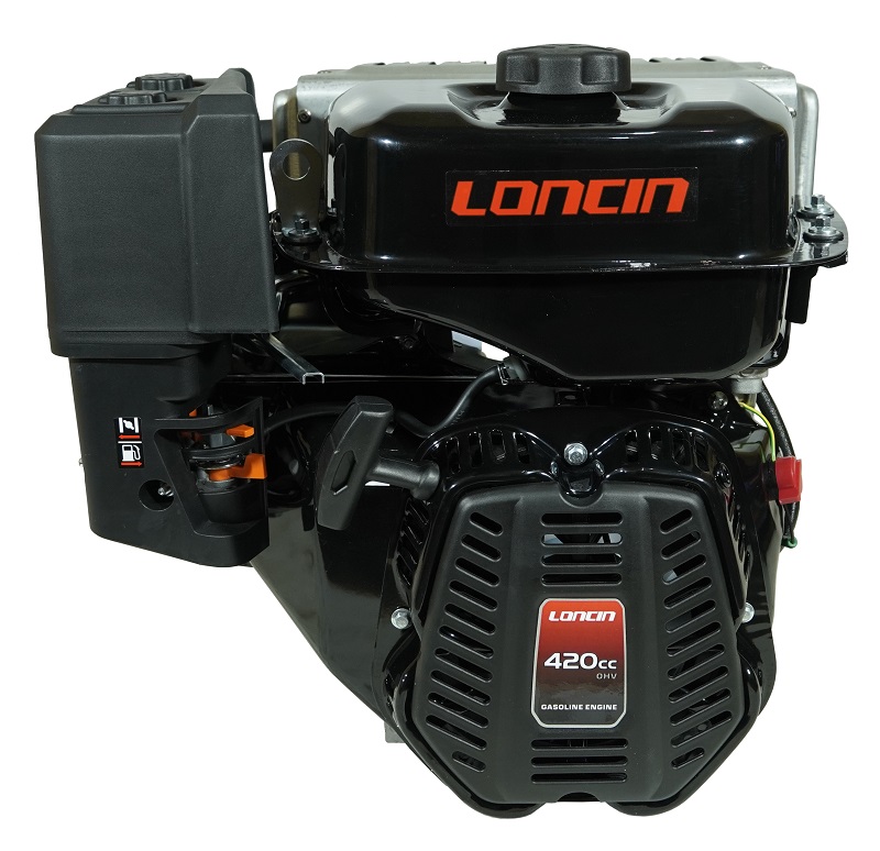 Двигатель Loncin LC190FA 15лс, катушка 5 Ампер, запуск Ручной старт