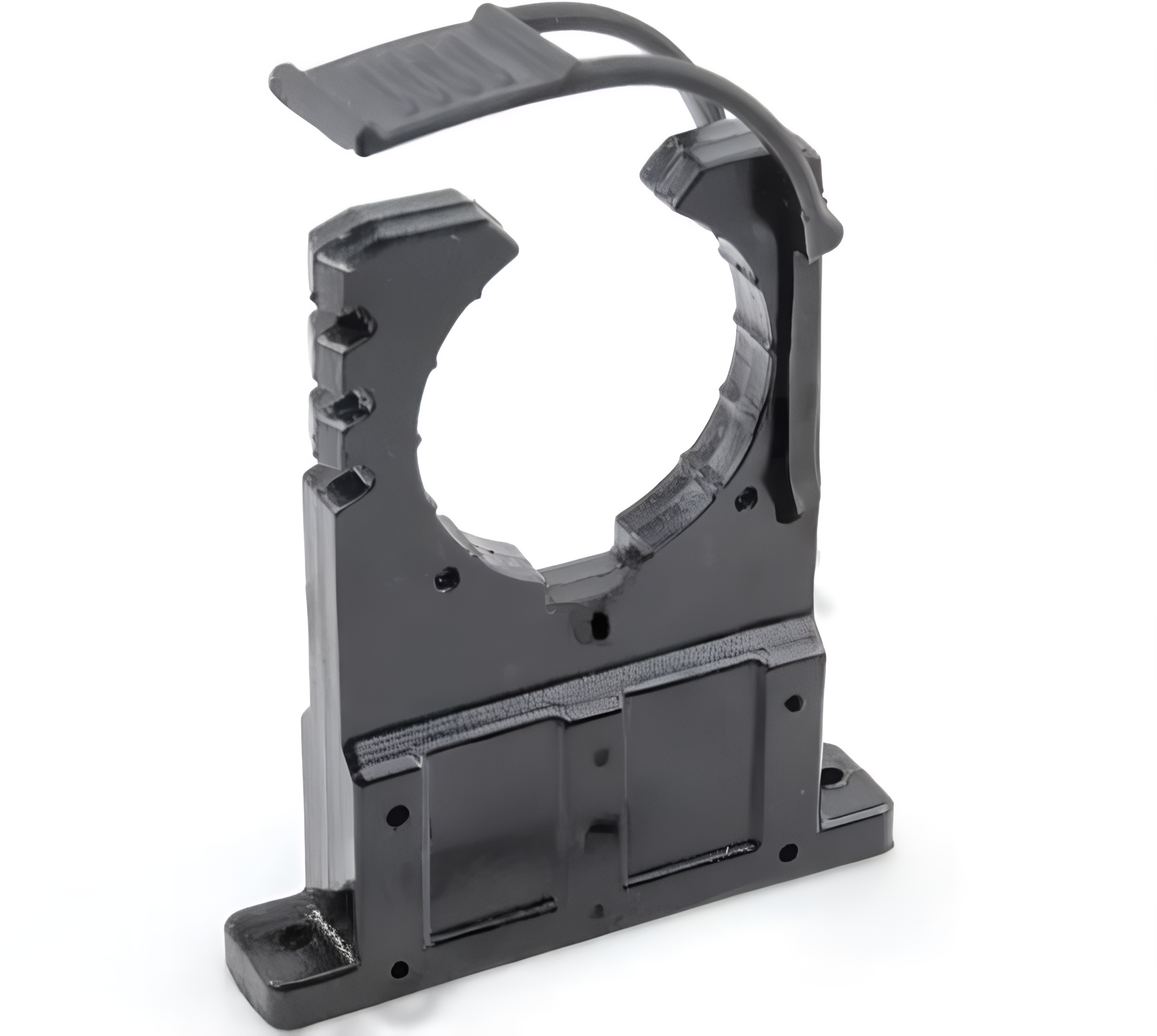 Крепеж универсальный, 55-70, высокое основание монолитное черный