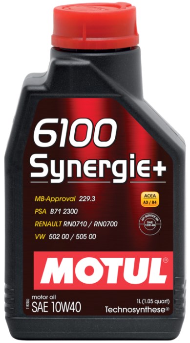 Масло моторное 10w40 Synergie+ 6100 1л