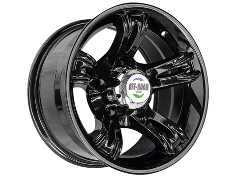 Диск НИВА литой черный 5x139,7 8xR15 d108 ET-25