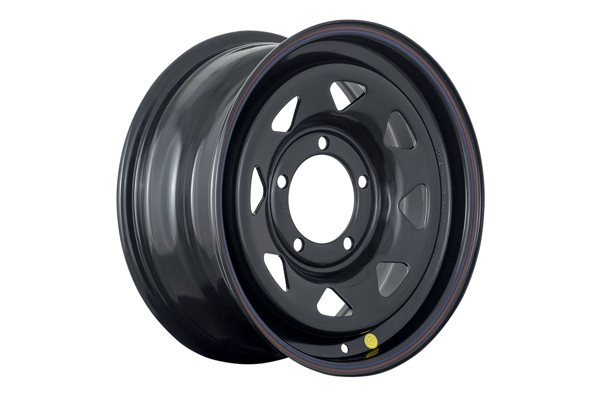 Диск ORW (Off Road Wheels) УАЗ стальной черный 5x139,7 7xR16 d110 ET+20 | Custom's Tuning