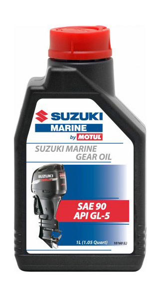 Масло трансмиссионное SAE90 син. SUZUKI Marine Gear Oil 1л