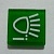 Пиктограмма Функция "Work light right", цвет зеленый (9XT 713 630-701)