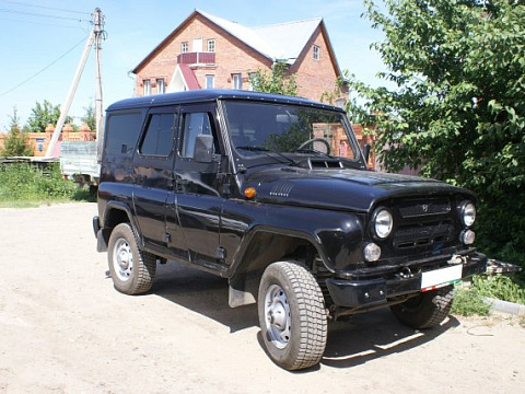 UAZ Hunter: лифт подвески, шноркель, лебёдка, компрессор