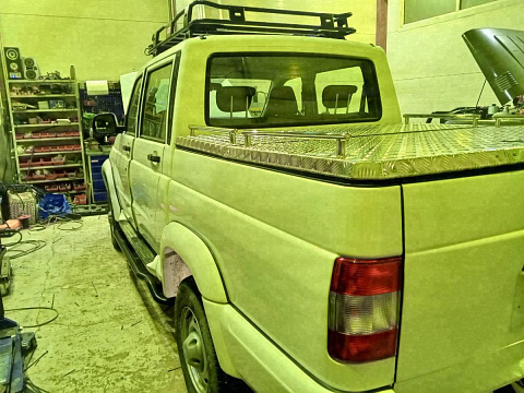 UAZ Patriot пикап (белый) — фото 11 работ в Custom's Tuning, Тюмень
