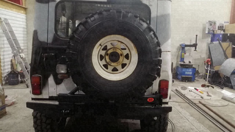 УАЗ Хантер с силовым задним бампером и калиткой OJ — Custom's Tuning, Тюмень
