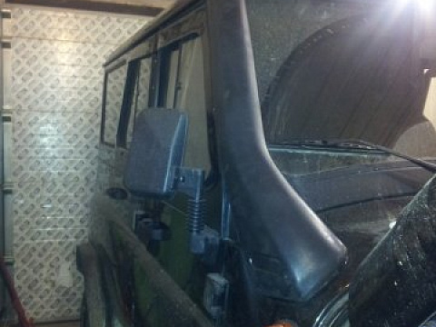 UAZ Hunter: лифт подвески, шноркель, лебёдка, компрессор