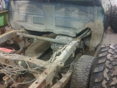 Проект «Акробат»: длинноходная подвеска на Hilux Surf