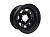 Диск колёсный стальной штампованный 5x139.7, размер 8х16, ET 0, ЦО 110, черный матовый