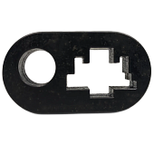 Держатель рукоятки Хай-Джека полиуретановый аналог HANDLE-KEEPER, черный