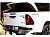 Кунг стальной для Toyota Hilux REVO (2015+) TL1 сдвижные форточки на боковых окнах