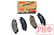 Колодки тормозные передние РИФ Mitsubishi L200 2005+, Pajero Sport 2008-2015 OEM 4605A284, 4605B233,