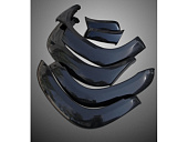 Расширители колесных арок (6 шт.) Ford Ranger (2009-2012), Mazda BT-50 (2008-2012)