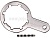 Ключ для крышки канистры Экстрим с рукояткой (МПК 4мм прозрачный)