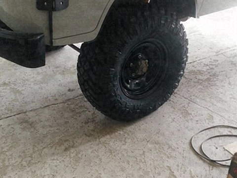 Диски R16x8 на ступице УАЗ — Custom's Tuning, Тюмень