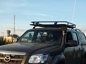 Экспедиционный багажник-корзина для Mazda BT-50/Ford Ranger с сеткой