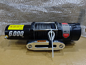 Лебедка PRO-TOP  (квадро)  Winch 6000 lbs 12v трос синтетика, влагозащита IP68 (моноблок соленойдов)